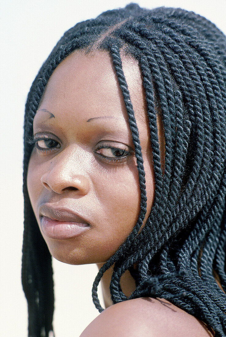 Woman from Dakar. Senega