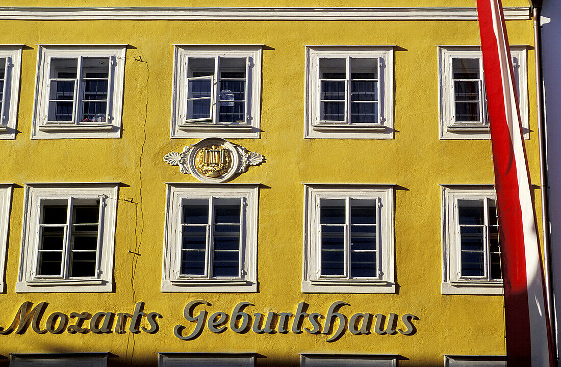 Birth house of Mozart. Salzburg. Austria
