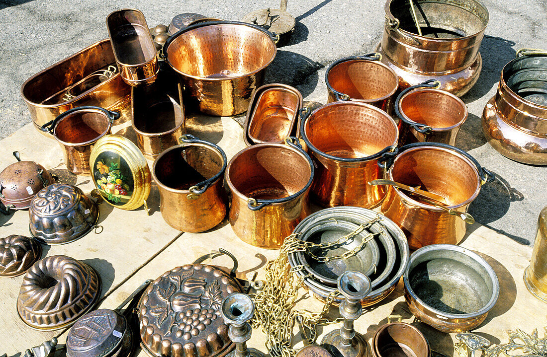 Weekly market. Megeve. Haute-Savoie. Alps. France