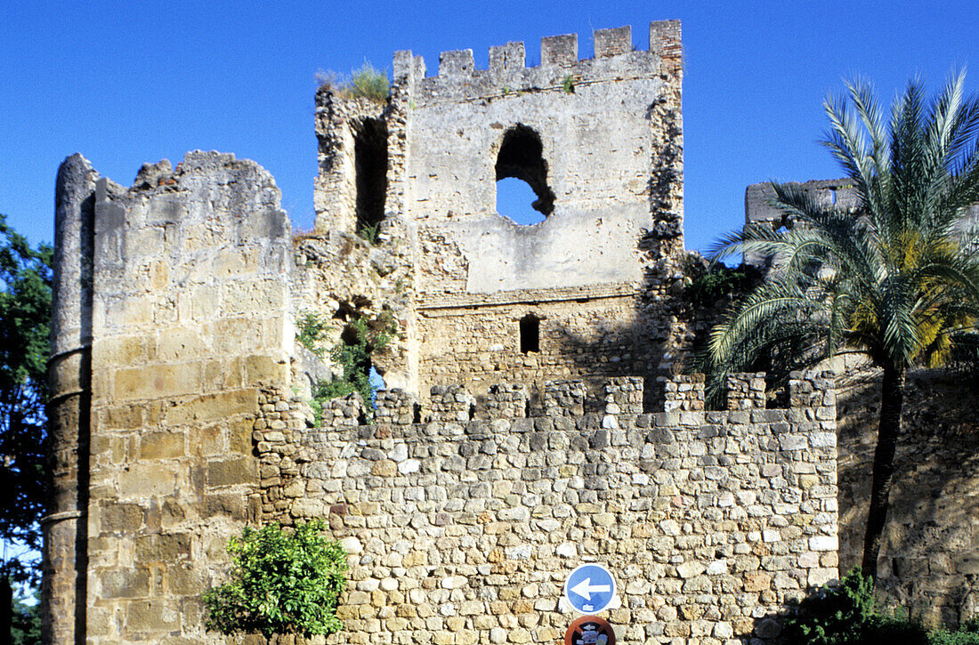 Old walls. Marbella, Málaga province. Spain