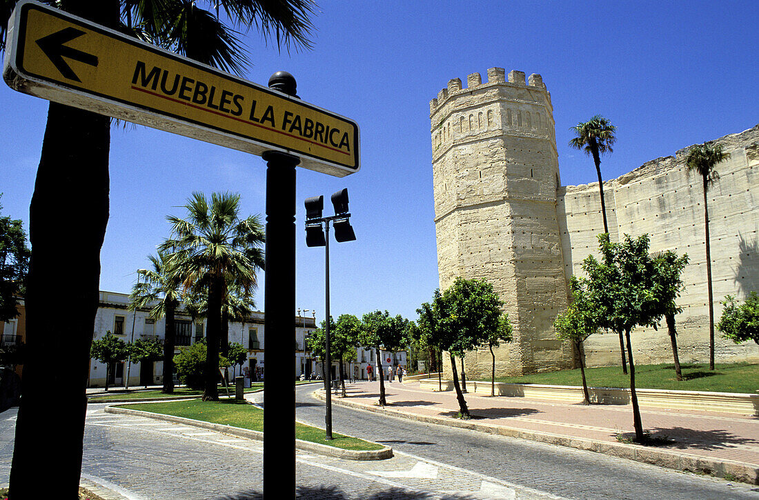 The Alcazar in Jerez de la Frontera. Cádiz province. Spain