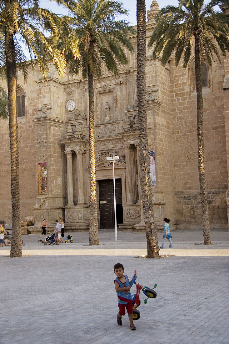 The cathedral. Almería. Andalucia. Spain.