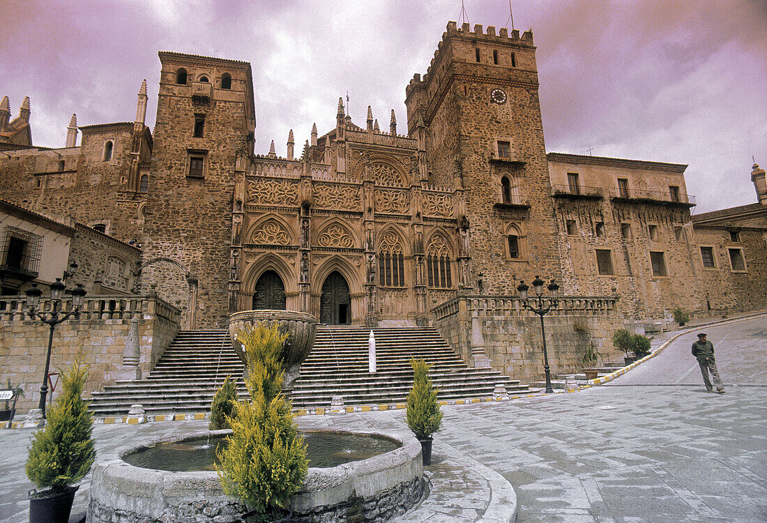 Basilic of Guadalupe. Cáceres. Spain.