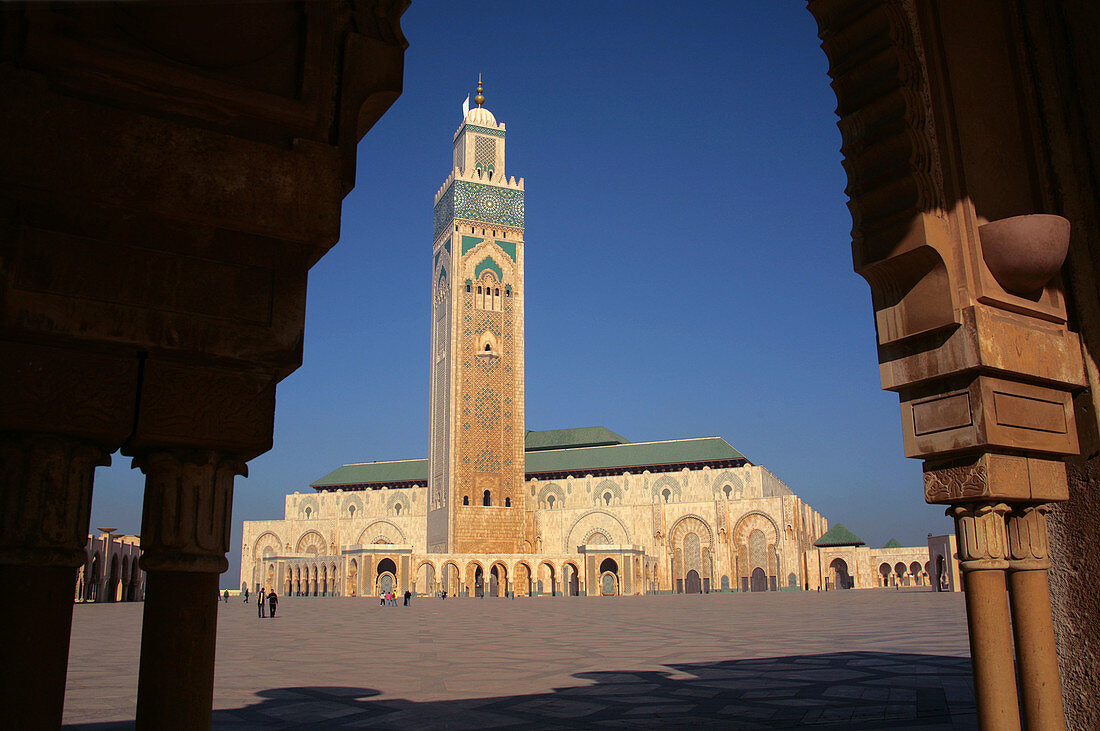 Hassan II Great Mosque at Casablanca. Morocco.