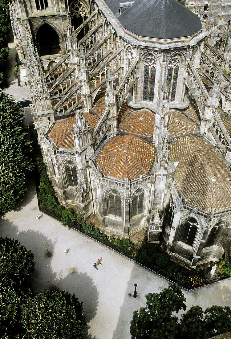 Saint André cathedral at Bordeaux. France