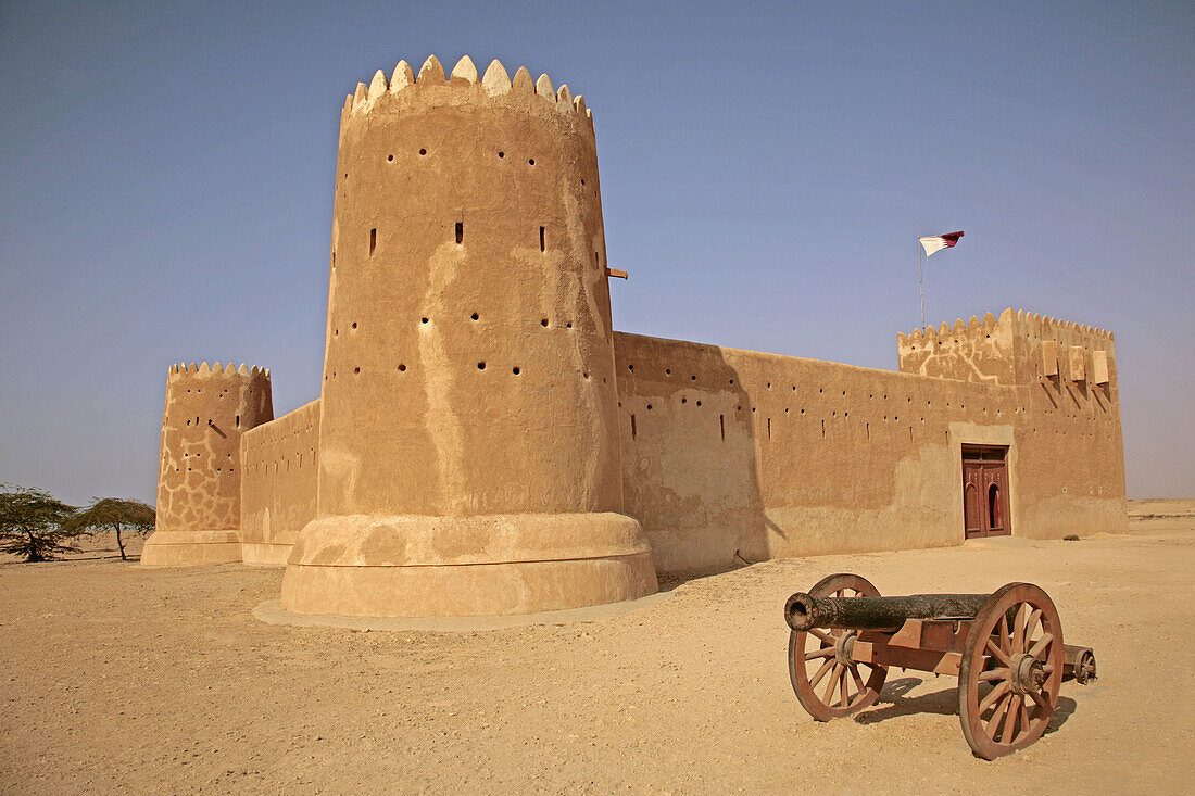 Al Zubara Fort. Qatar