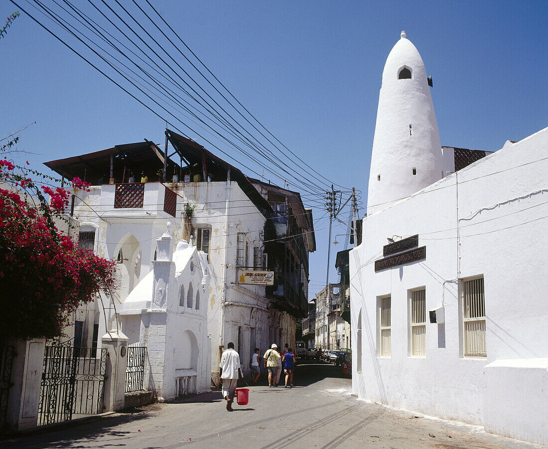 Kenya. Mombasa. Mandhry Mosque in the Old Town.