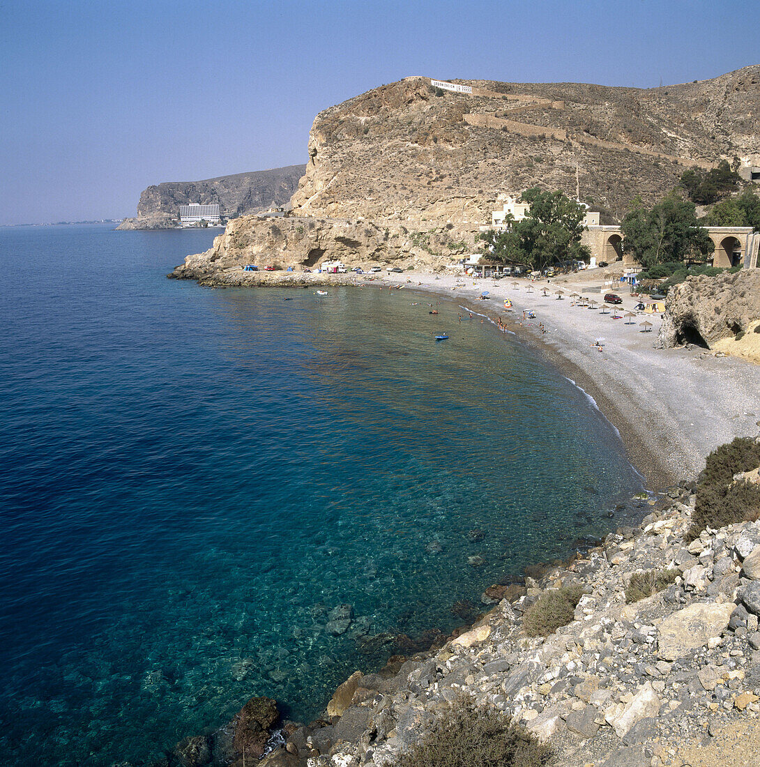 Playa La Garrofa, Aguadulce, Almeria province, Spain