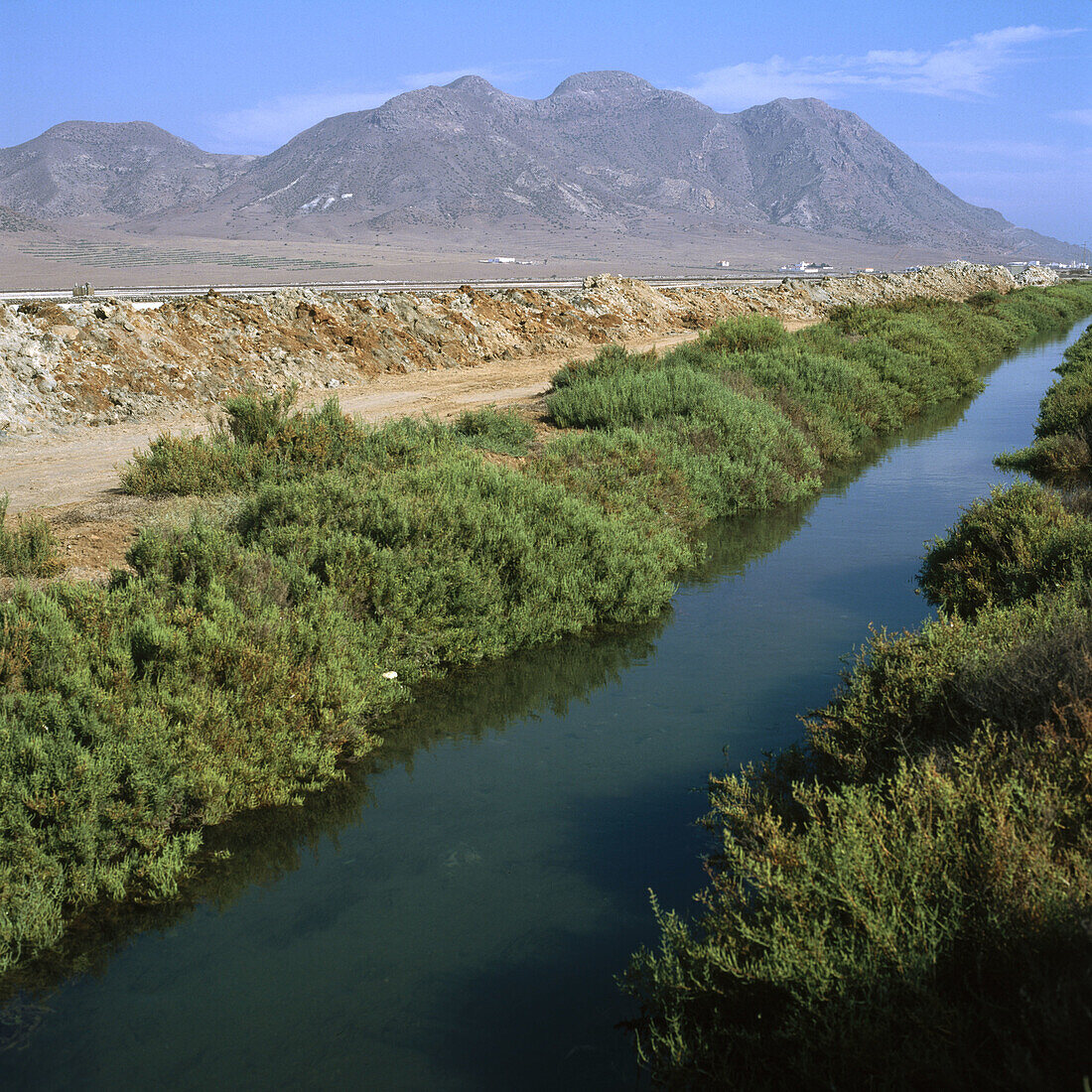 Salinas de Acosta, Parque Natural de Cabo de Gata, Provinz Almeria, Spanien