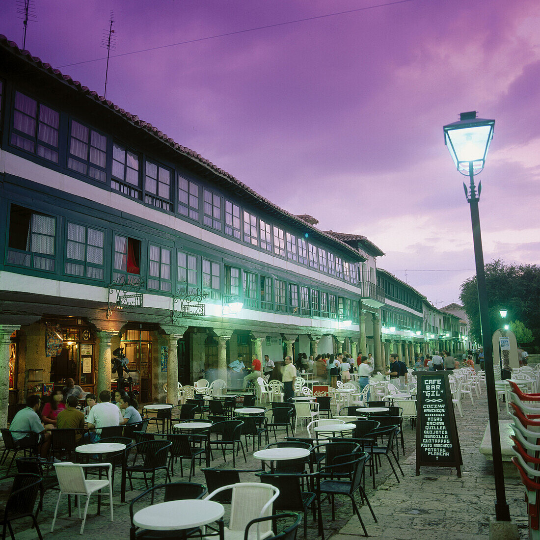 Hauptplatz. Almagro. Provinz Ciudad Real. Spanien