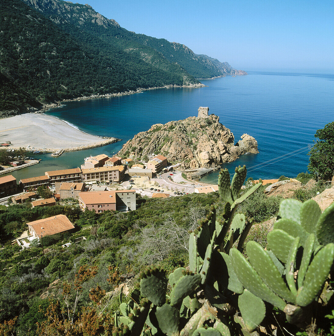 Marine de Porto, Korsika, Frankreich