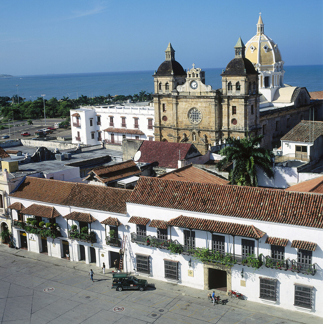 Kirche San Pedro Claver. Cartagena de Indias. Kolumbien