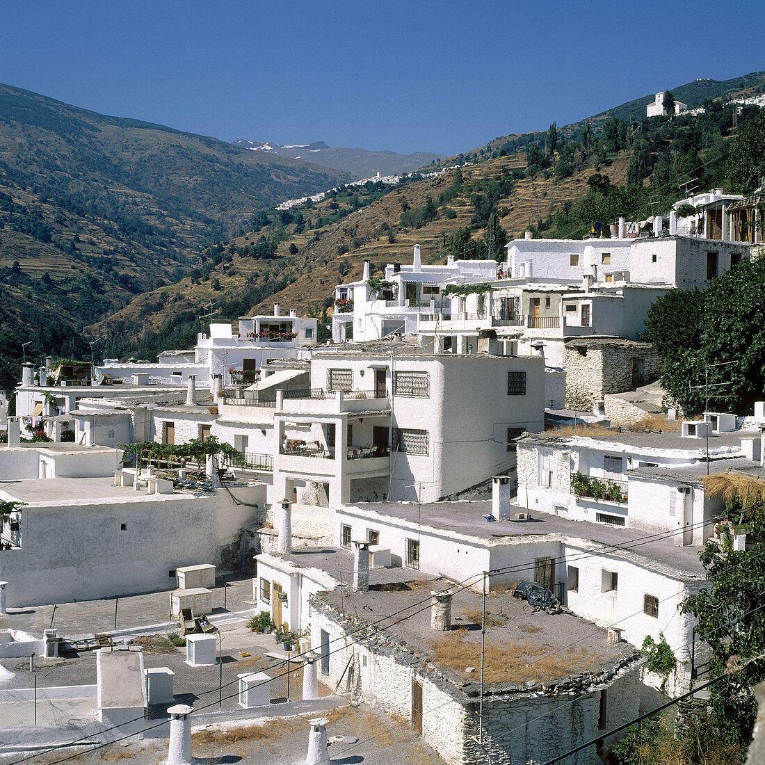 Pampaneira. Alpujarras-Gebirge, Provinz Granada. Spanien