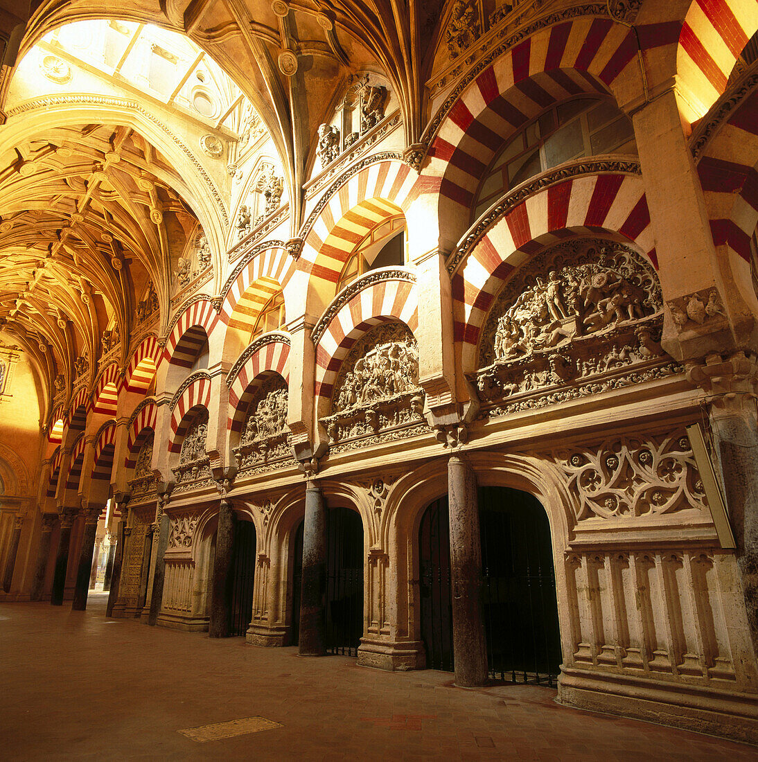 Almanzor s enlargement of Cordoba s mosque (yr. 987). Cordoba. Spain