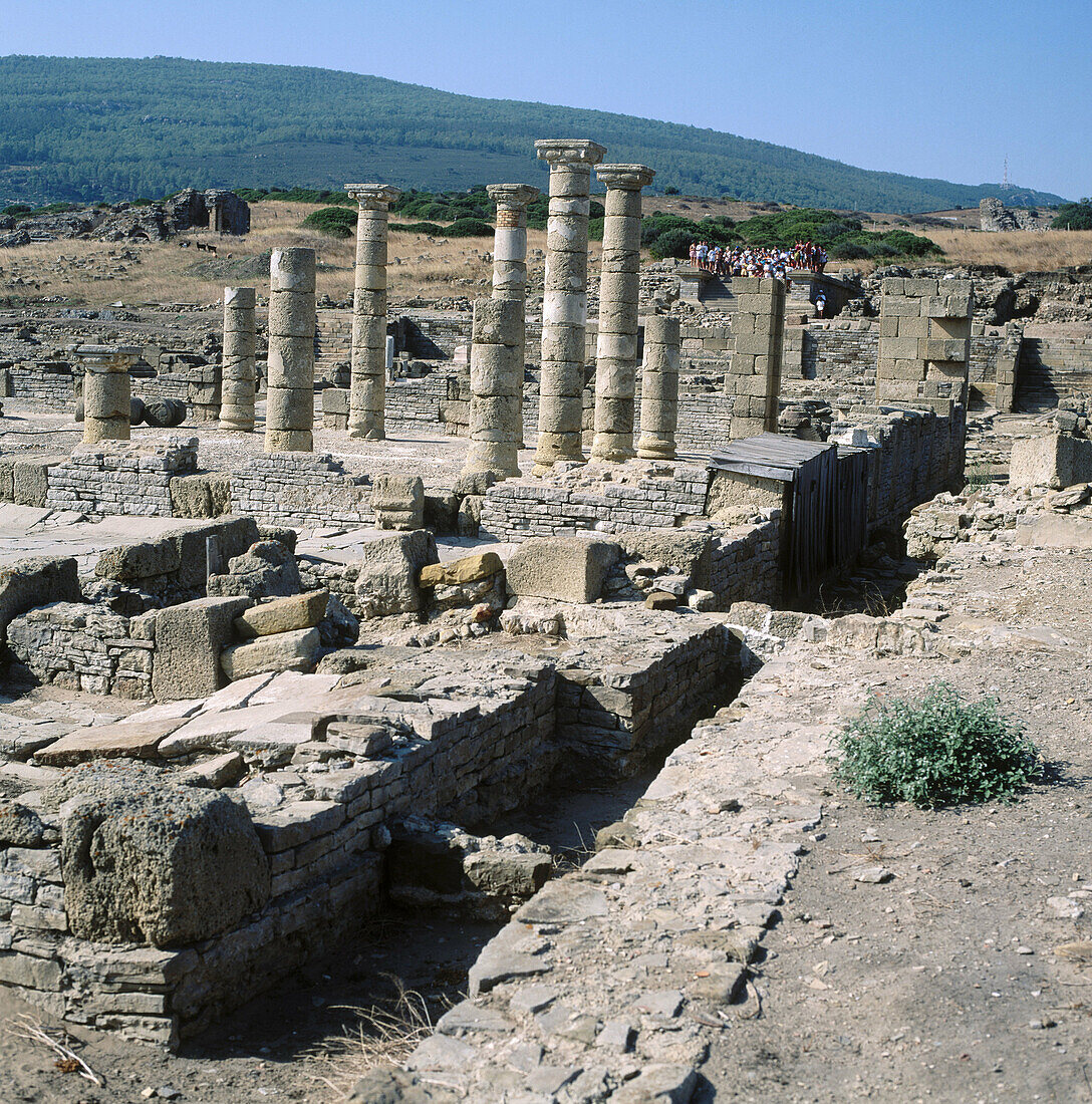 Old roman city of Baelo Claudia (II BC). Tarifa. Cadiz province. Spain