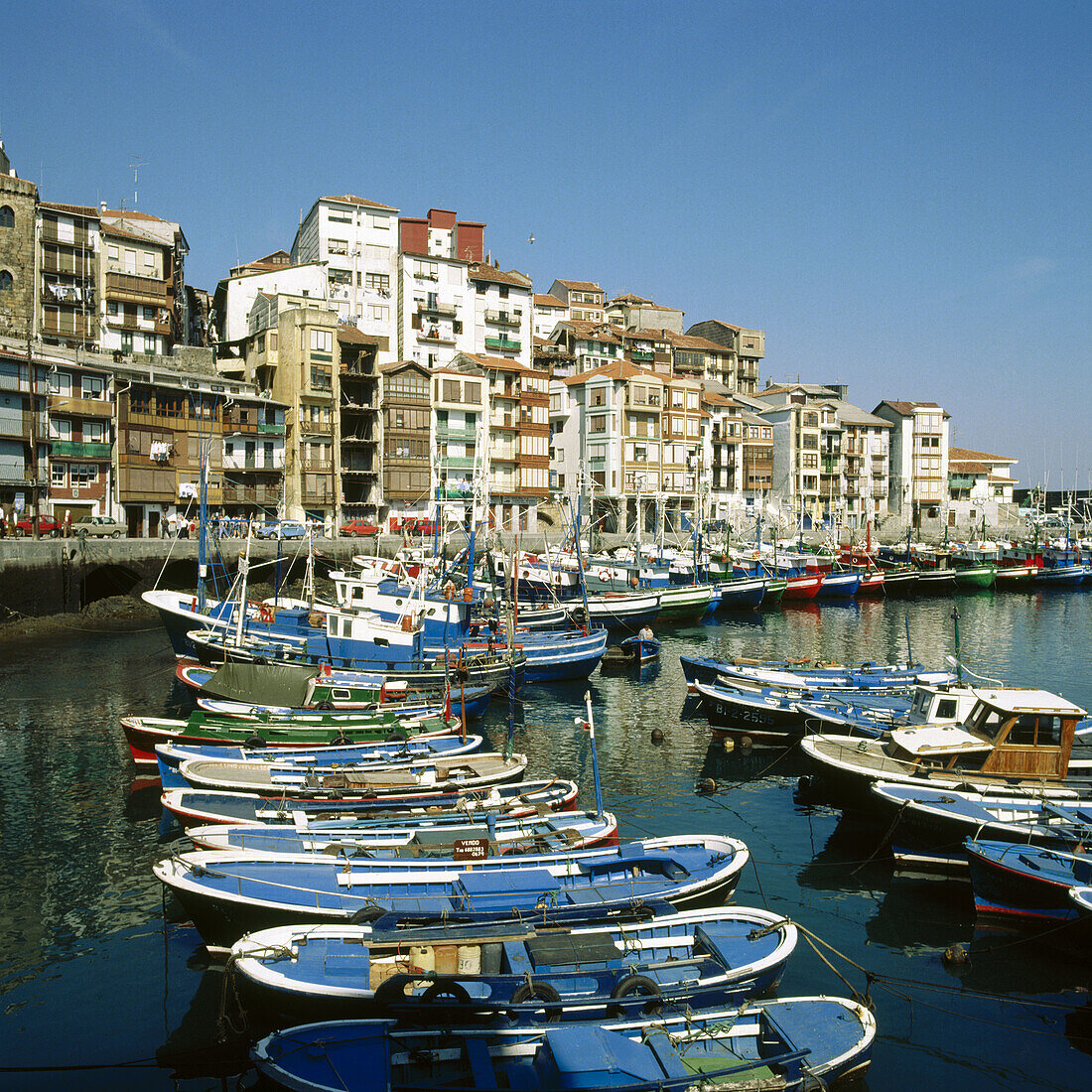 Hafen. Bermeo. Bizkaia. Euskadi. Spanien.