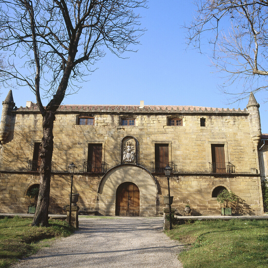 Narros Palace. Zarauz, Guipuzcoa, Basque Country, Spain