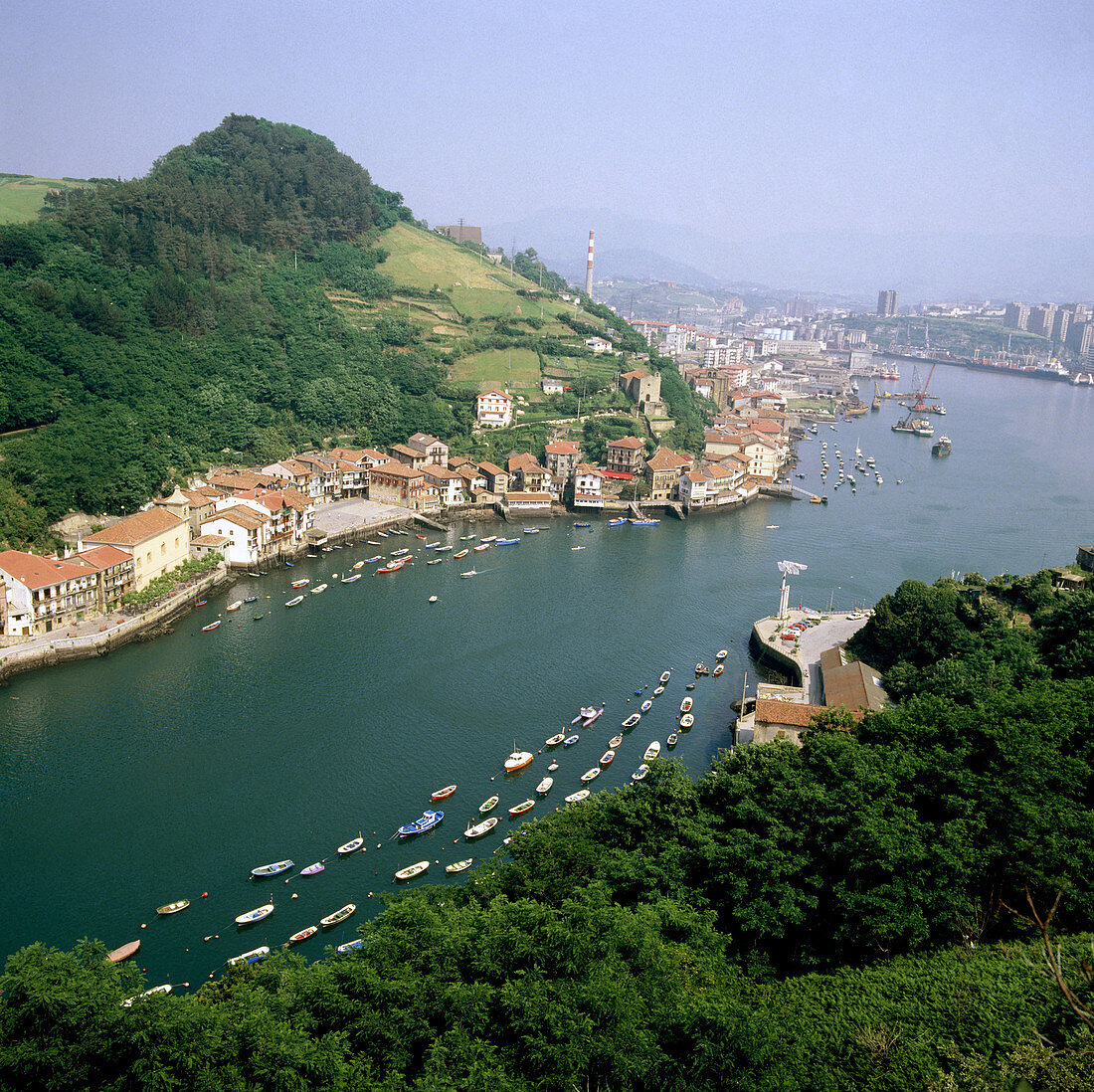 Hafen von Pasajes, Guipuzcoa, Baskenland, Spanien