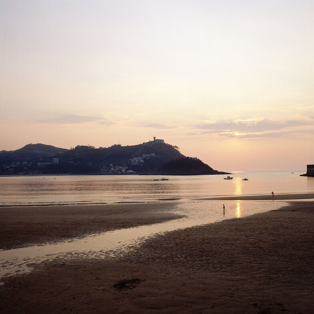 Bucht von San Sebastian, Guipuzcoa, Baskenland, Spanien