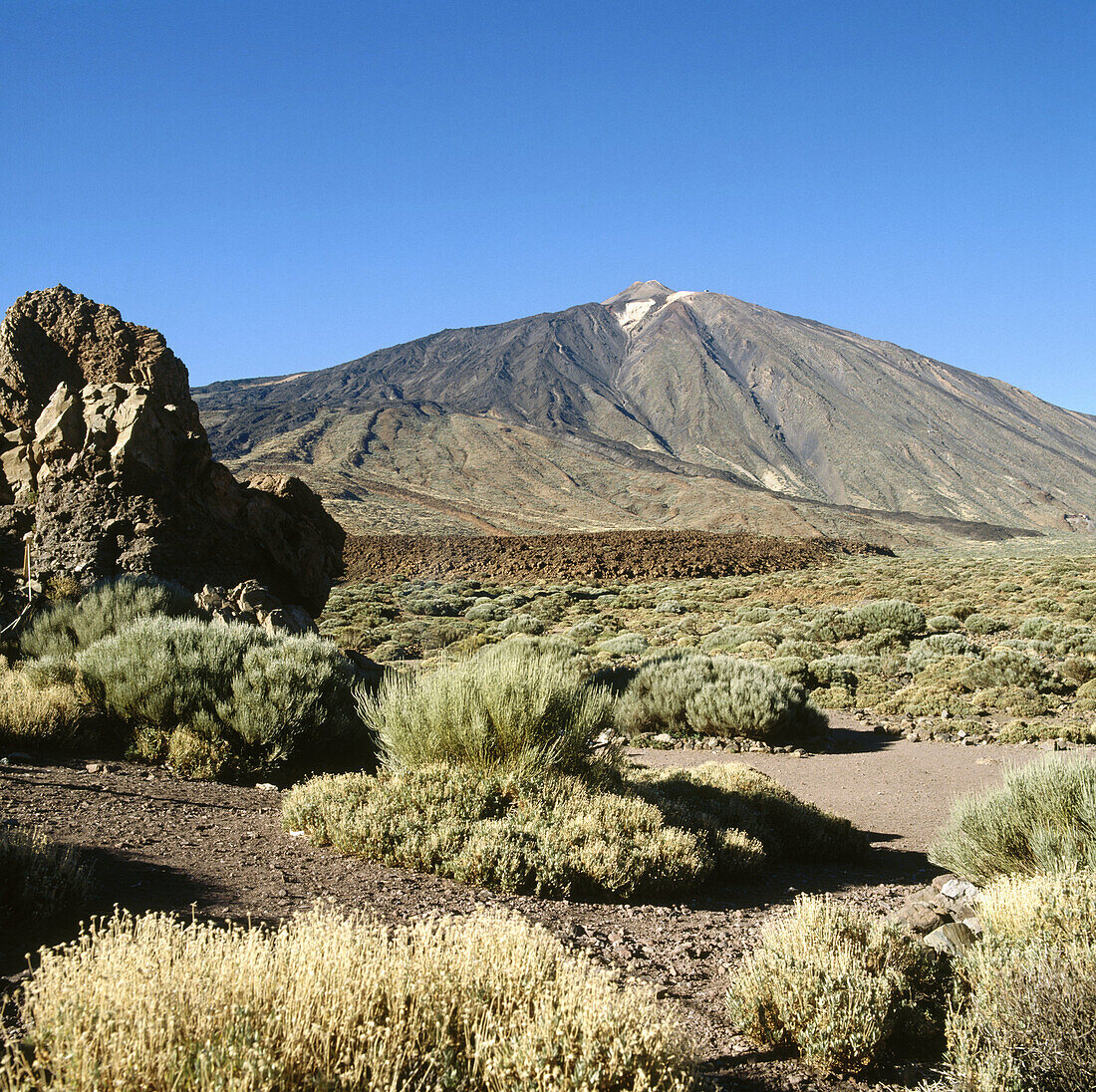 Los Roques. Nationalpark Cañadas del Teide. Teneriffa, Kanarische Inseln. Spanien