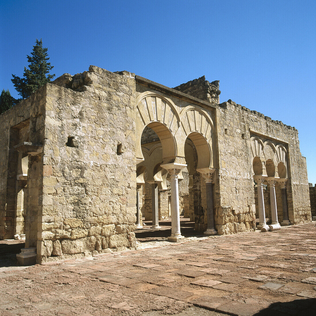Dar al-Yund (Army House), Medina Azahara, Cordoba province, Spain