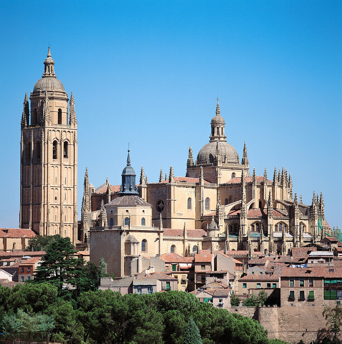 Kathedrale. Segovia. Spanien