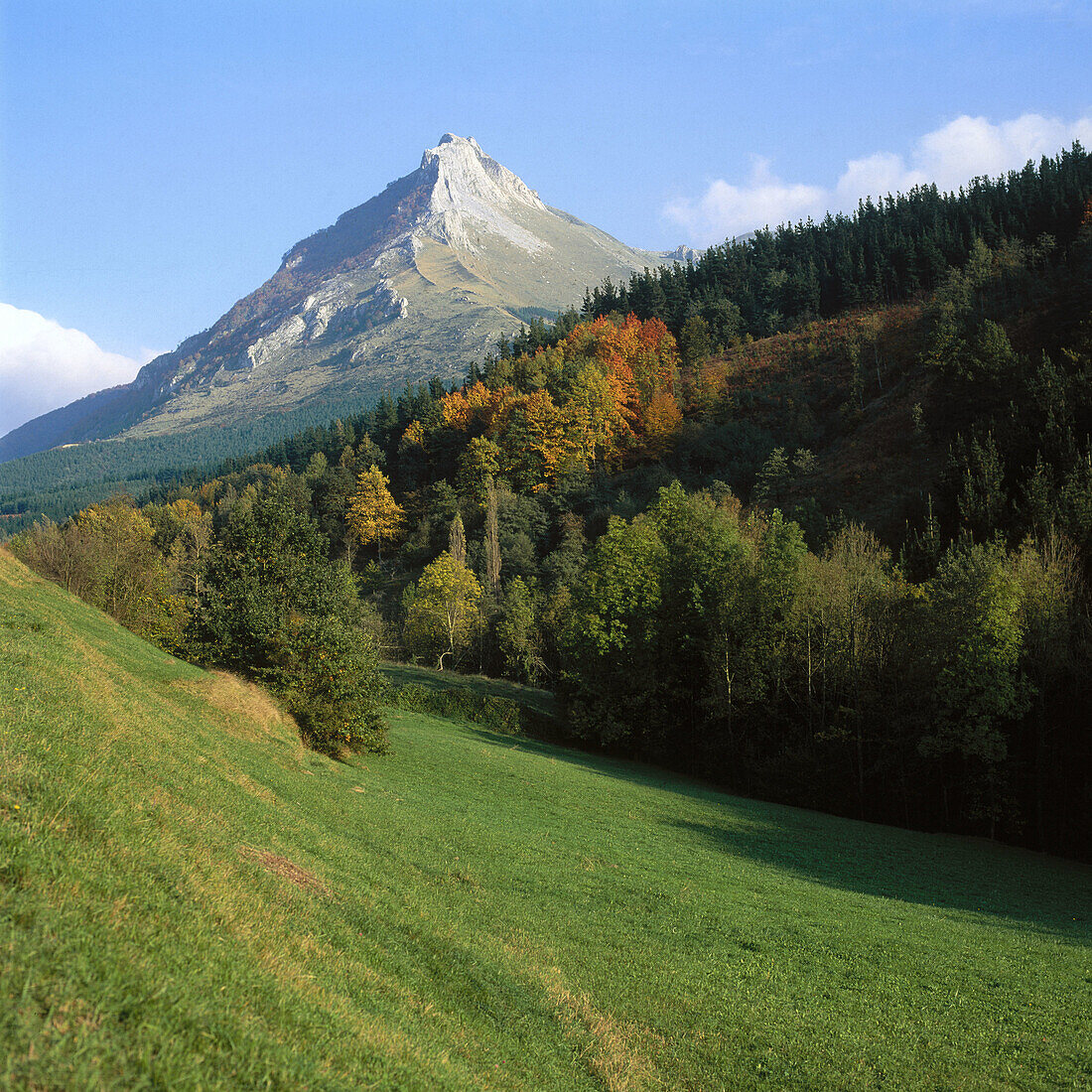 Monte Txindoki, Sierra de Aralar, Zaldibia, Guipúzcoa, Spain