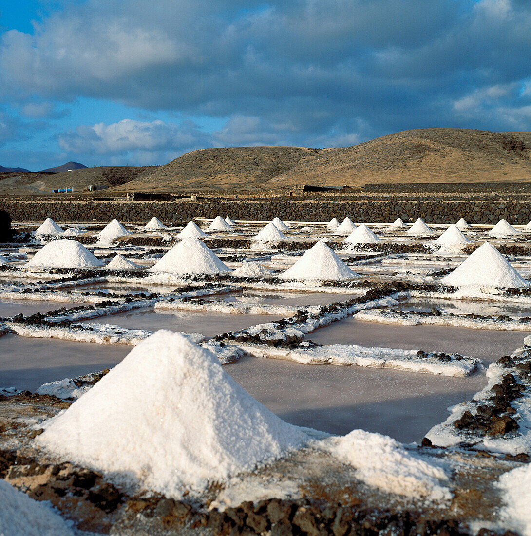 Salinas de Janubio. Lanzarote. Kanarische Inseln, Spanien