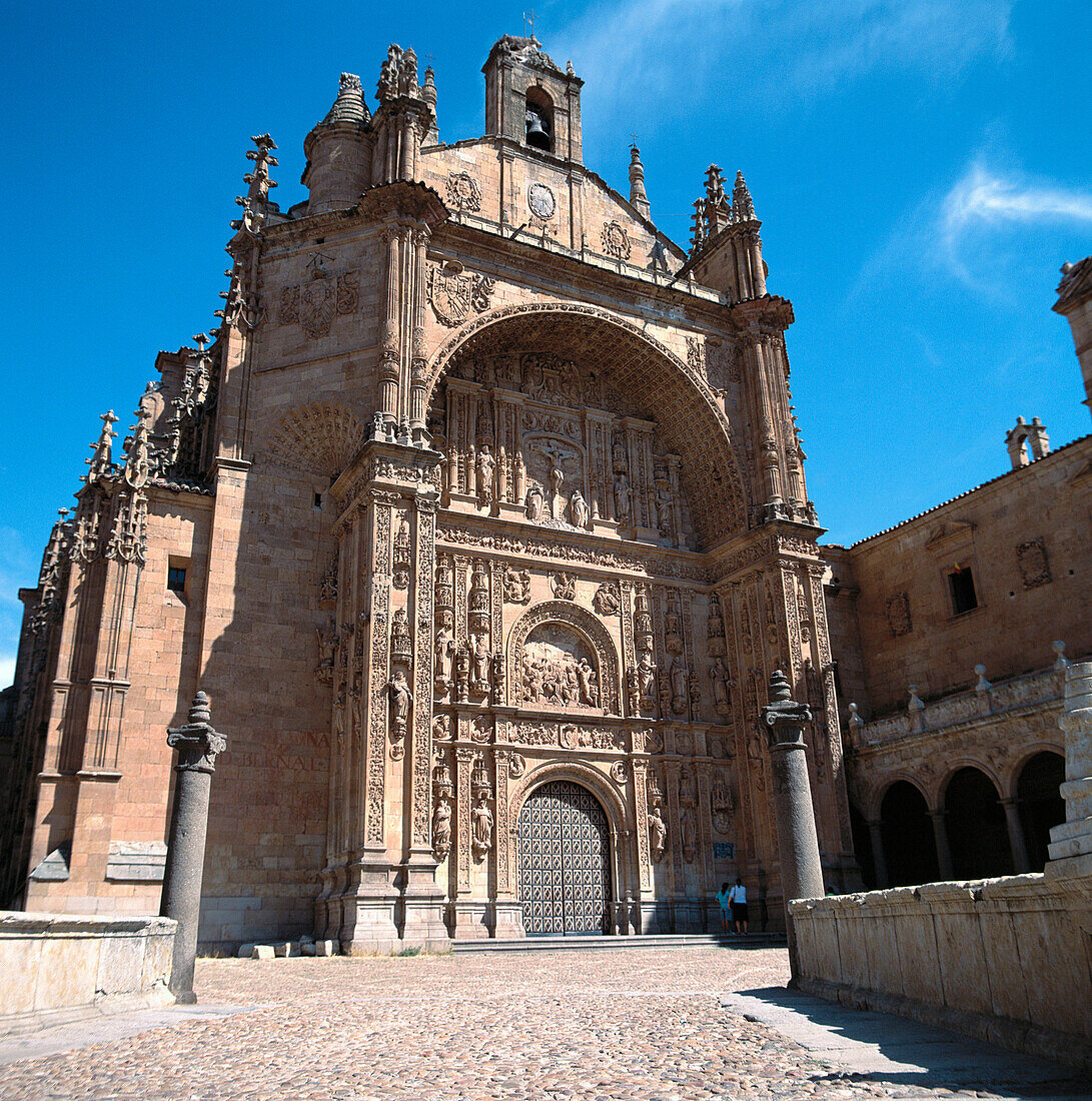 Kirche San Esteban. Salamanca. Spanien