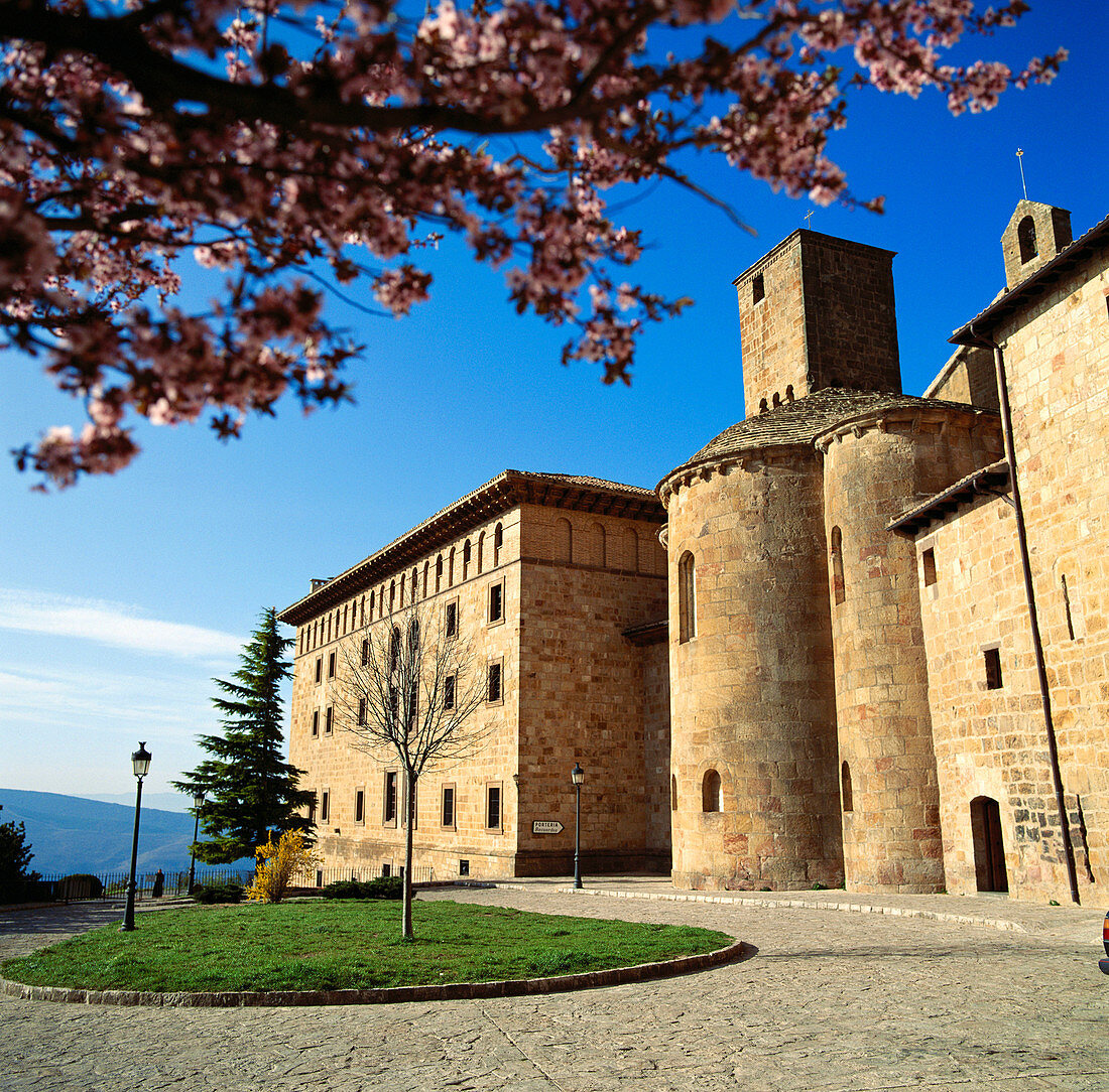 Kloster San Salvador de Leyre, Navarra, Spanien