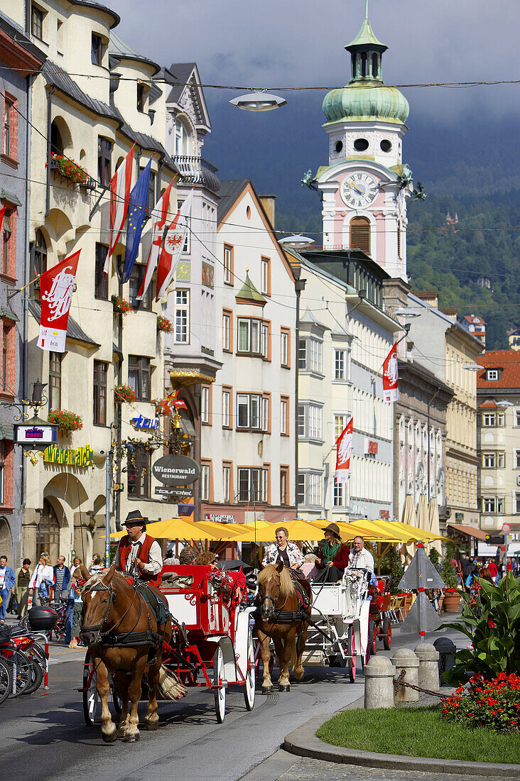 Spitalskirche, Maria Theresien Strasse, Innsbruck, Tirol, Austria