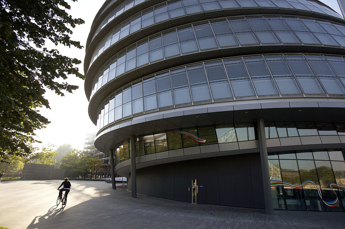 Rathaus des Architekten Norman Foster, Southwark, London. England, Vereinigtes Königreich