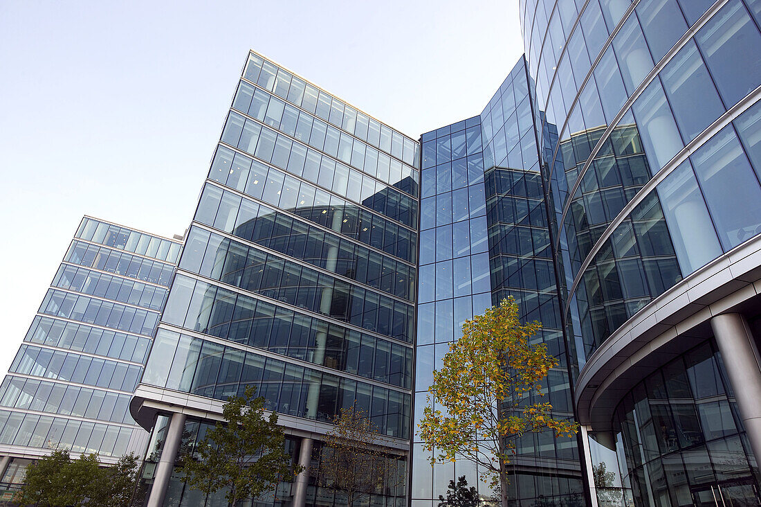 Southwark Crown Court, office buildings, London. England, UK