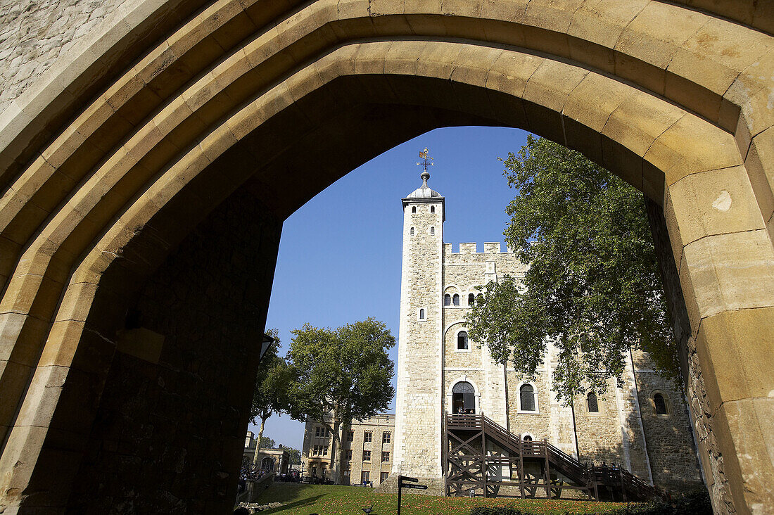 Weißer Turm, Tower of London, London. England, UK