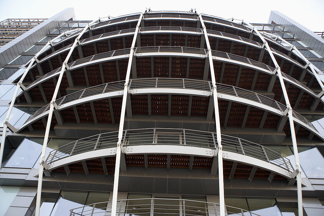 Gebäude in Bankside, Southwark, London. England, Vereinigtes Königreich