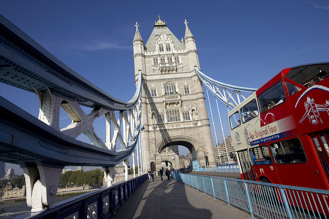 Tower Bridge, London. England, Vereinigtes Königreich