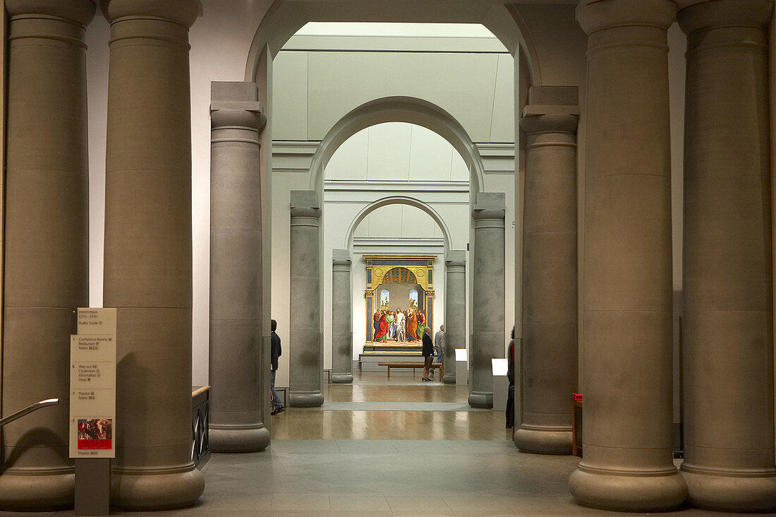 National Gallery, London. England, UK