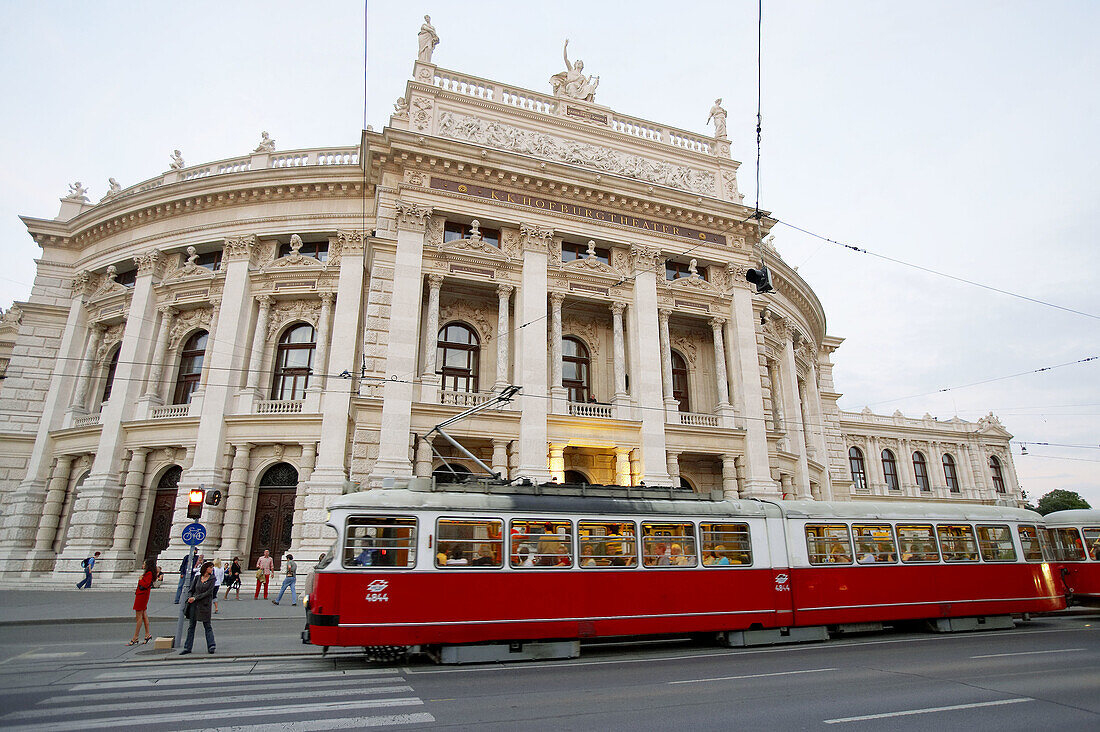 Burgtheater (Castle Theatre or Imperial Court Theatre), Vienna. Austria