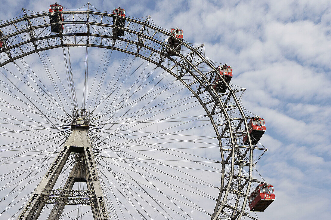 Riesenrad, Prater, Wien. Österreich