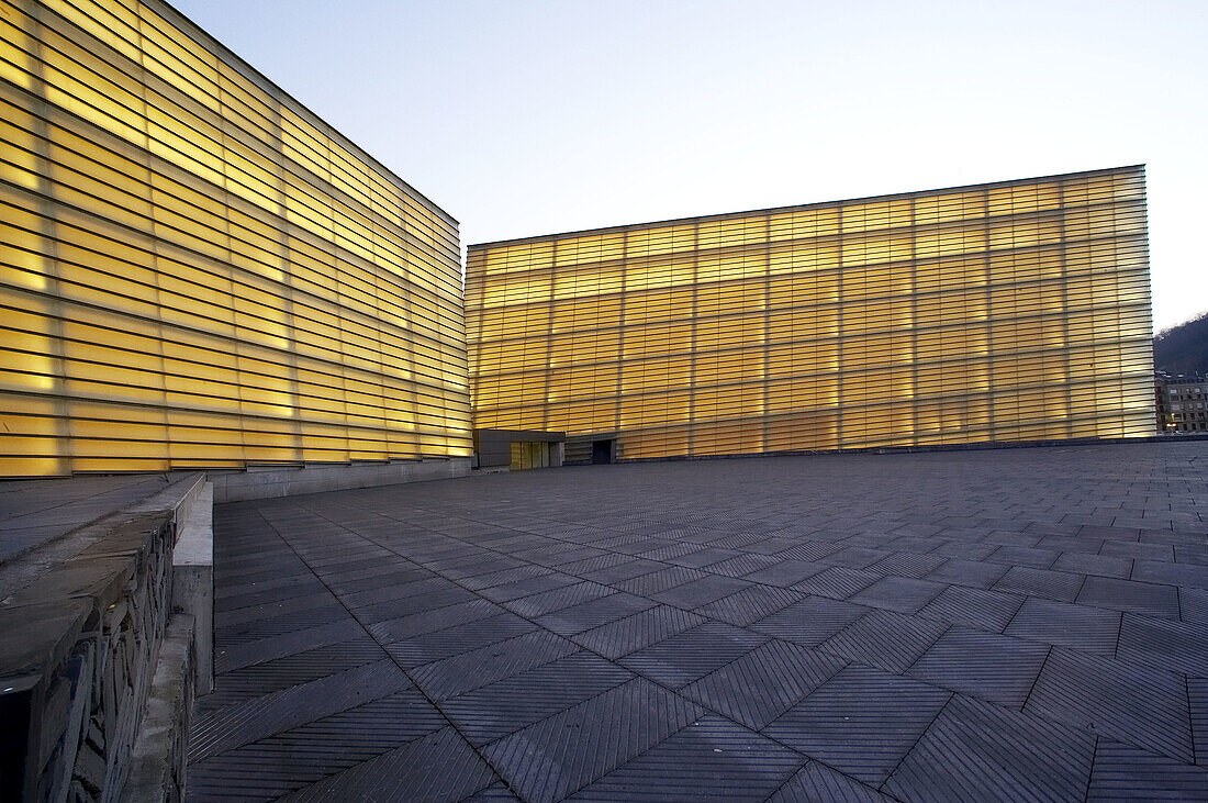 Kursaal Center, von Rafael Moneo. San Sebastián. Guipuzcoa. Spanien