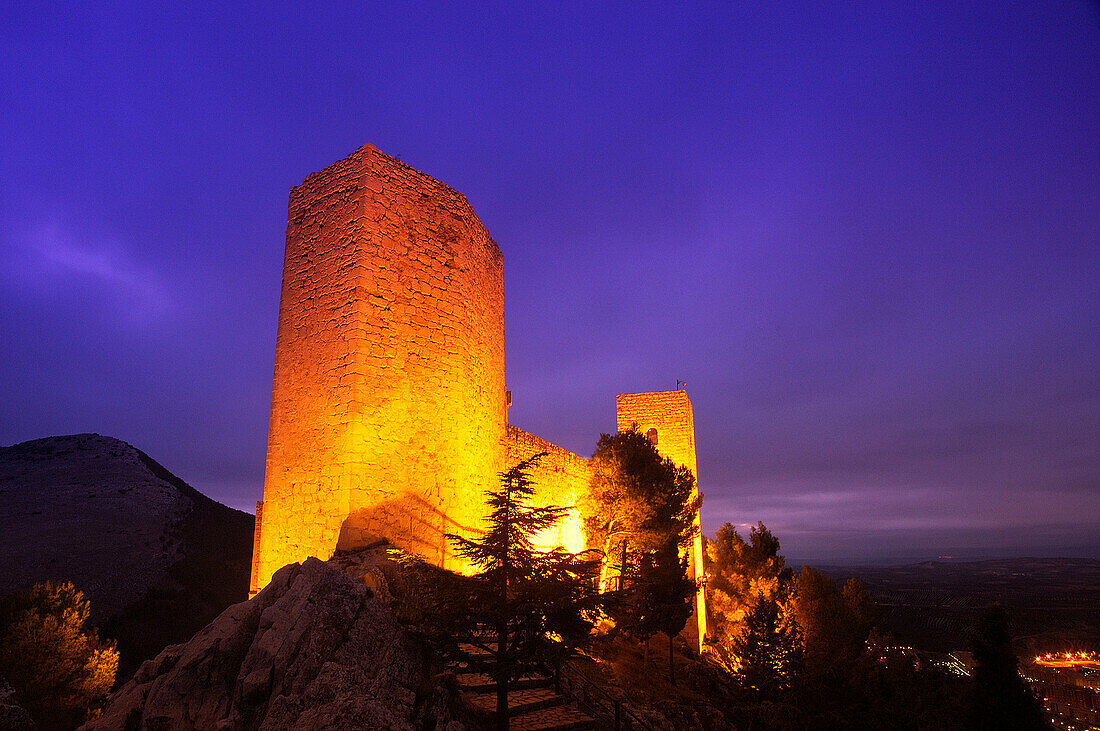 Santa Catalina s castle. Jaén. Spain