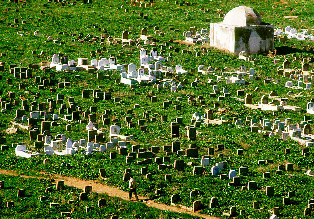 Islamic cemetery. Rabat. Morocco