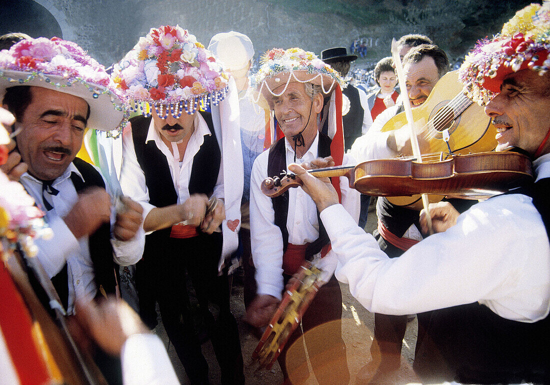 Verdiales local festival. Málaga. Spain