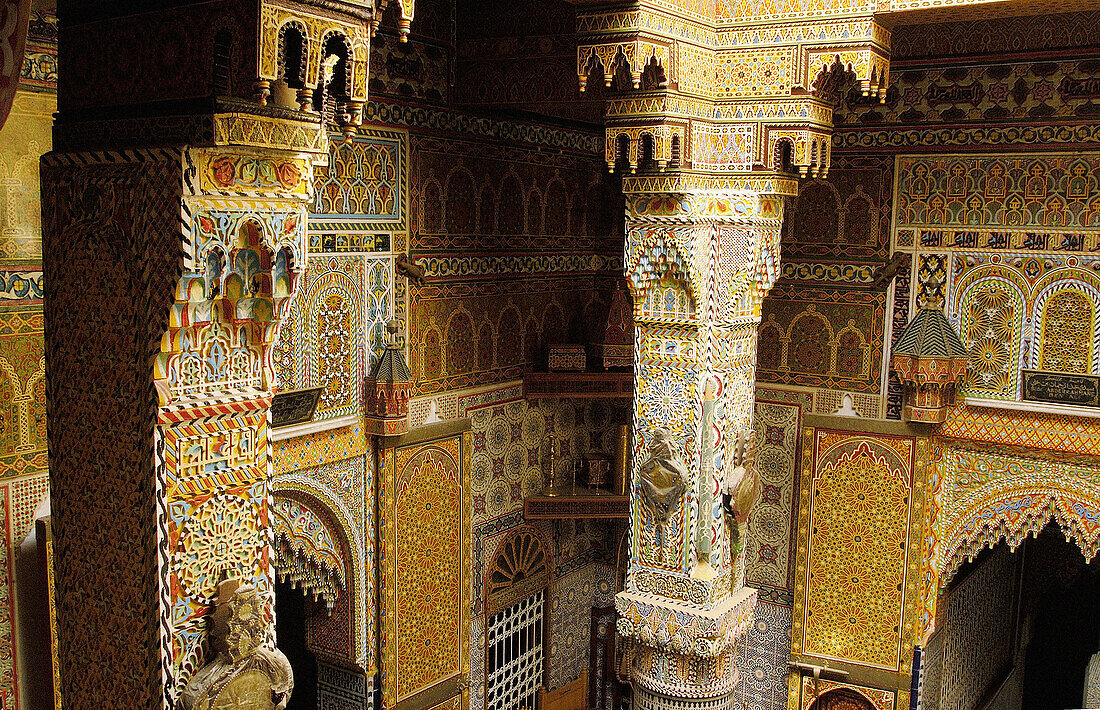 Palais Tafilalet, detail. Meknès. Morocco