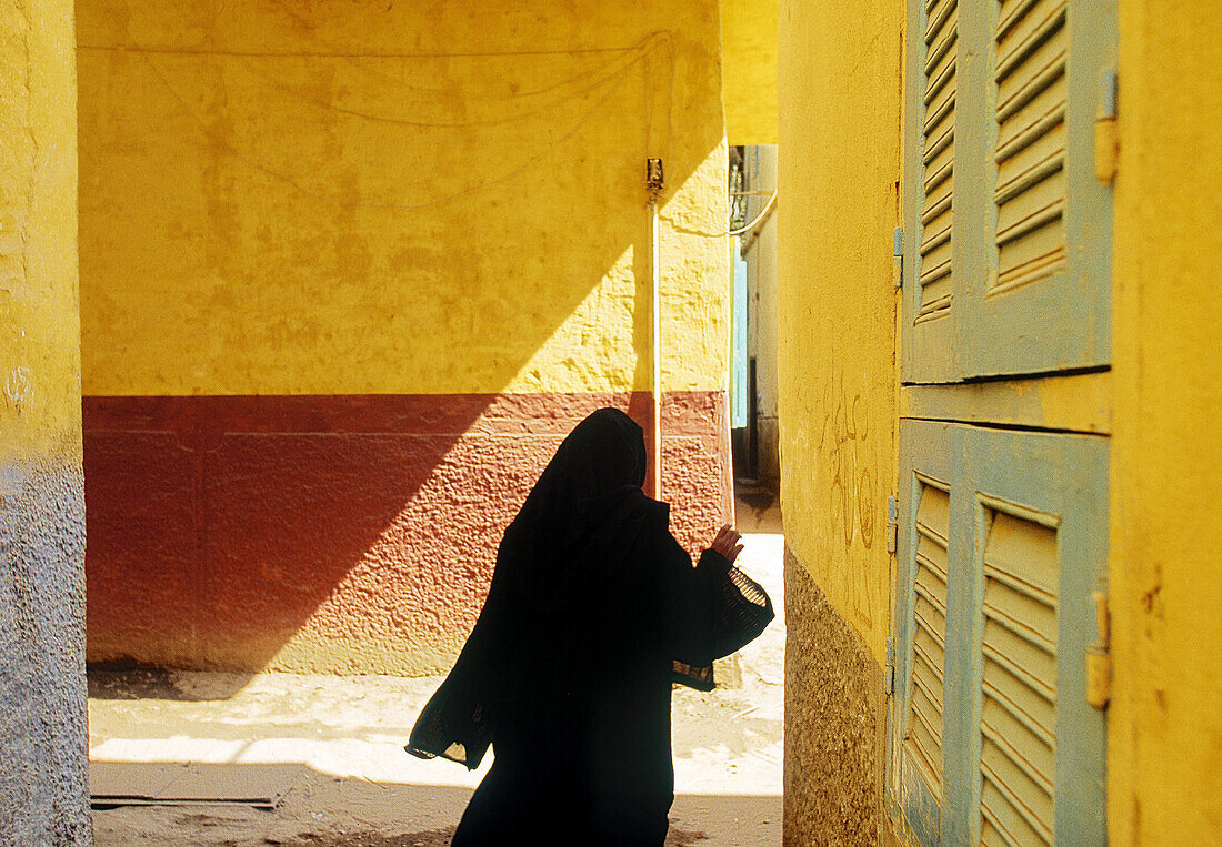 Woman on the Elephantine Island. Aswan. Egypt