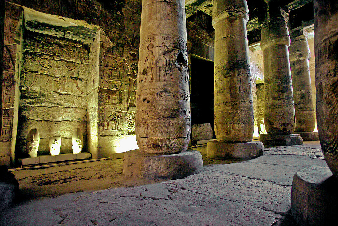 Abydos temple. Egypt