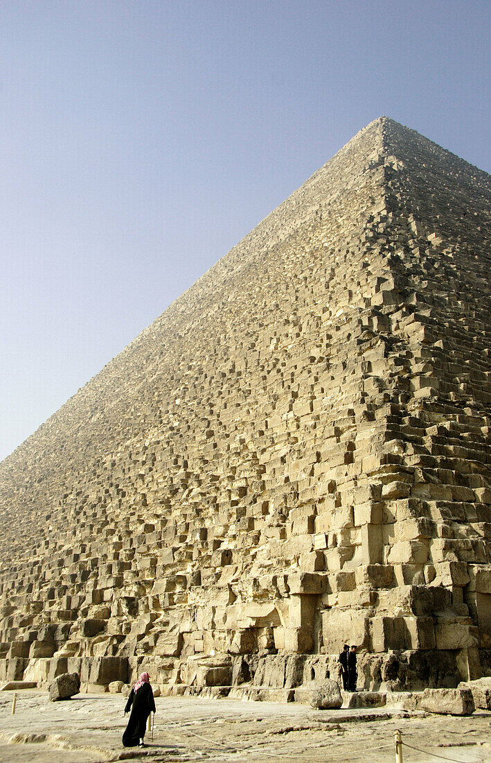 Great Pyramid of Cheops, Giza. Egypt