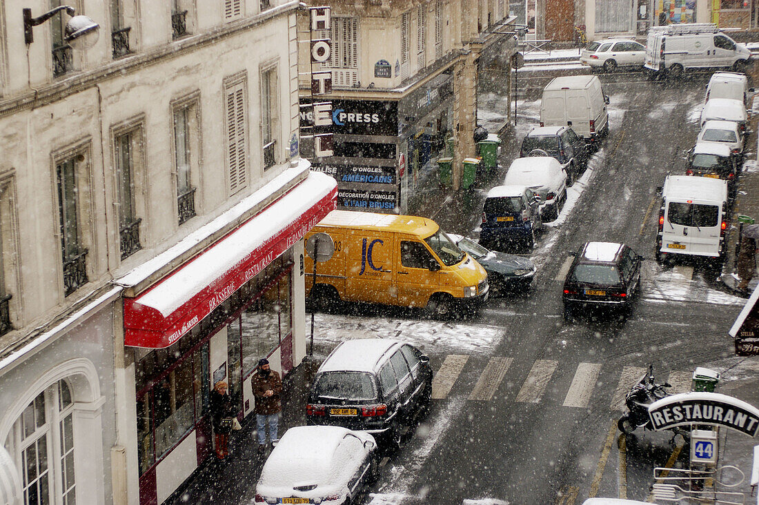 Rue de Trevise. Paris. France.