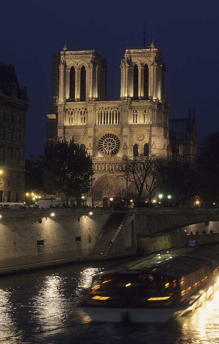 Notre Dame cathedral. Paris. France.
