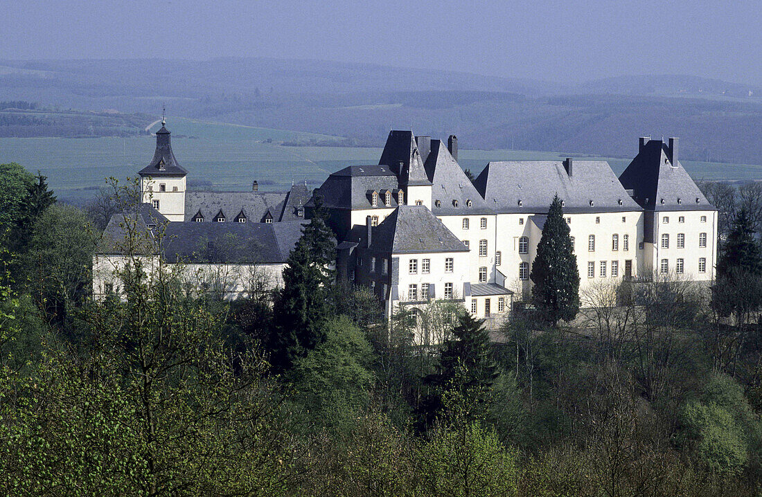 The castle of Wiltz. Grand Duchy of Luxembourg